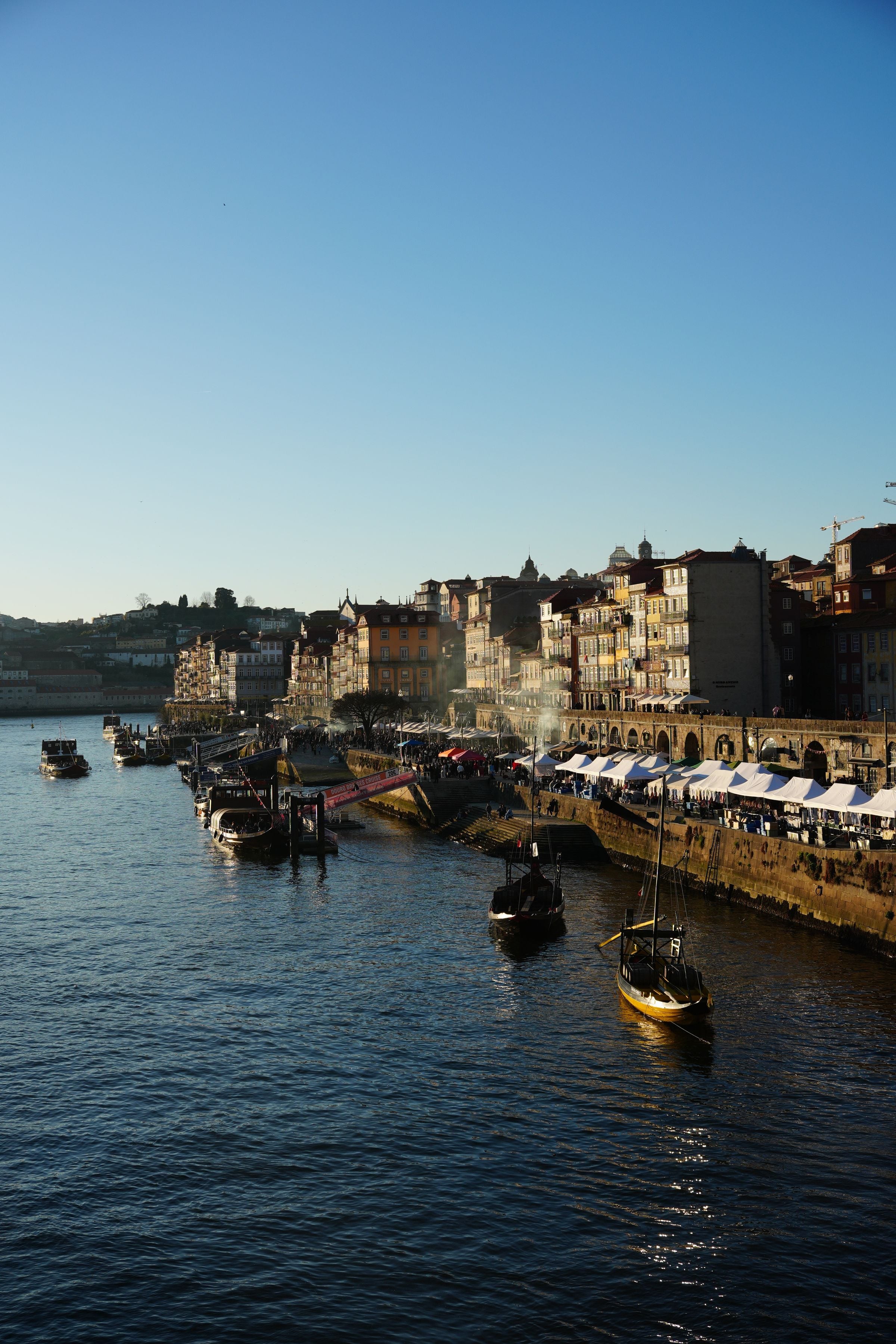 Porto riverside at golden hour — first dadmc atelier